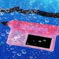 thumbnail image 2 of Sac Étanche pour la Natation, Sac Sec avec Taille Ajustable, Support de Sac Imperméable, Sangle, Rose, 2 of 9