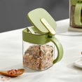 thumbnail image 2 of Estbridge Spice Jars  4oz Small Glass Jars with Airtight Lid  Airtight Glass Jars for Spices  Art Craft Storage Clear Glass Canisters Spice Containers Sugar Container, 2 of 6