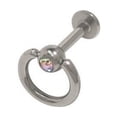 thumbnail image 3 of Frappe de Porte 14G Labret Monroe avec CZ Gem - 6 Couleurs Disponibles, 3 of 7