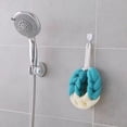 thumbnail image 4 of TIELUTT Long Bath Loofahs Stretchable Braided Mesh Exfoliating Loofah Back Bathroom Storage Cabinet Bathroom Organizer over Toilet Bathroom Organizer Towel Racks for Bathroom with Shelf Kitchen Towels, 4 of 7