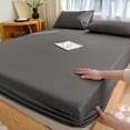 thumbnail image 4 of Premium Anti-Slip Microfiber Bed Skirt for Single Bed, Easy Care Breathable and Soft Bedding Accessory, 4 of 8