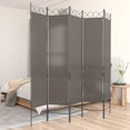 thumbnail image 1 of vidaXL 5-Panel Room Divider Anthracite 200x200 cm Fabric, 1 of 5
