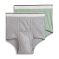 thumbnail image 1 of Jockey Slip pour Homme Grande Taille avec Pochette - Lot de 2, 1 of 5