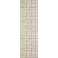 thumbnail image 1 of HomeRoots 353996 2 ft. 3 in. x 7 ft. 6 in. Runner Wool Tan & Ivory Area Rug, 1 of 1