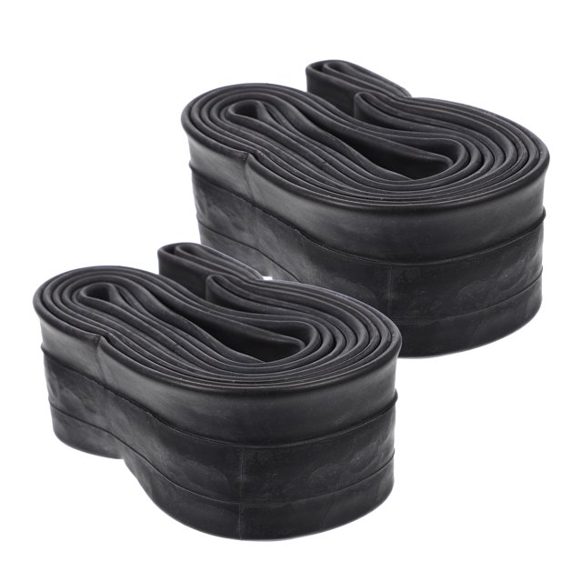 Miangastore Pneu Intérieur pour Vélo de Montagne Caoutchouc Butyle Noir 2 Pcs 10X3.9X2In