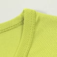 thumbnail image 4 of Pisexur T Shirts for Man , Hommes Mode Décontractée Couleur Unie Col Rond Course Exercice et Entraînement Physique Manches Courtes Haut Vert, G Chemises de Golf Hommes & Chemises Hommes, 4 of 6