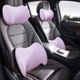 thumbnail image 4 of TopLLC Lumbar Pillows Headrest Pillow Lumbar Support Pillows For Office Chair Ergonomic Memory Foam Back Pillows For Car Back Support For Office Chair Car Bed, 4 of 9