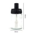 thumbnail image 3 of 280ml Seasoning Jar Leakproof Moisture-proof Glass Spice Bottle Container with Spoon Stick Brush, 3 of 8
