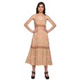 thumbnail image 1 of Moomaya Robe Maxi Sans Manches à Bretelles Spaghetti Ajustables pour Femmes Grande Taille, 1 of 6