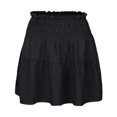 thumbnail image 4 of Women's High Waist A Line Mini Skirt - Flowy Pleated Ruffles, Cute Style for Summer Dating - S-XXL Sizes, 4 of 4