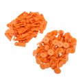 thumbnail image 2 of Ear Tags For Cattle, Safe Durable Animal Blank Blank Ear Tags Pig Livestock Soft   For Breeding Population Prevention Control No Letters, Yellow,No Letters, Green,No Letters,, 2 of 8