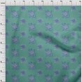 thumbnail image 3 of oneOone Cotton Poplin Fabric Floral Block Print Sewing Fabric BTY 56 Inch Wide, 3 of 4