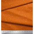 thumbnail image 3 of Soimoi Orange Rayon Fabric Brush Stroke Abstract Decor Fabric Printed Yard 42 Inch Wide, 3 of 3