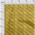thumbnail image 2 of oneOone Velvet Yellow Fabric Asian Tie & Dye Sewing Craft Projects Fabric Prints By Yard 58 Inch Wide, 2 of 4