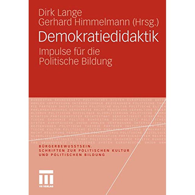 Demokratiedidaktik: Impulse Fr die Politische Bildung (Édition Allemande)
