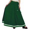 thumbnail image 1 of Bimba Women Long Boho Maxi Skirt Cotton Flared A-Line Skirts With Drawstring Waist, 1 of 2
