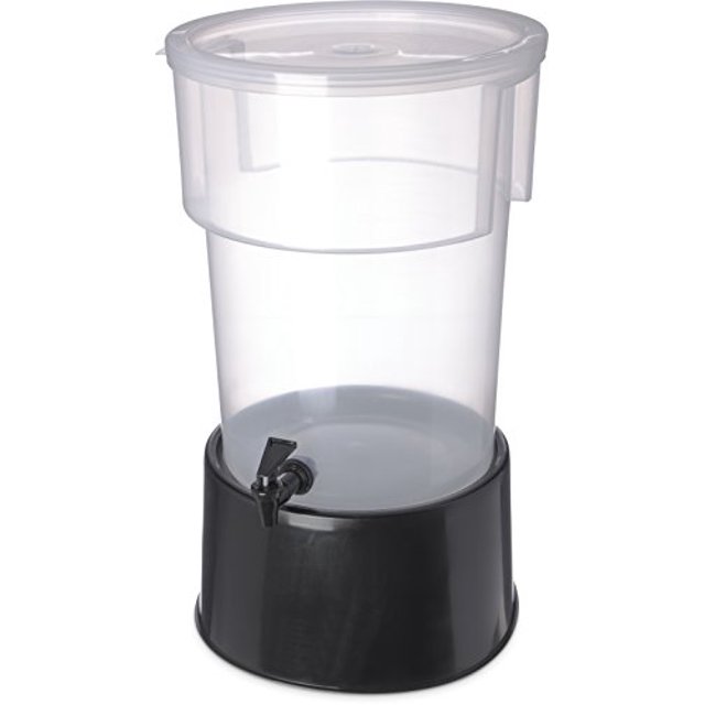 Carlisle 222903 Distributeur de Boissons Résistant aux Chocs avec Base, 5 Gallons, Transparent