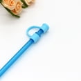 thumbnail image 2 of Straw Accessory Set Silicone Cover for Reusable Drinking for Travel Picnics Fitness Parties and Decoration, 2 of 5