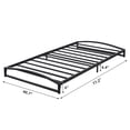 thumbnail image 2 of Low Profile Metal Bed Frame, 6 inch Heavy Duty Metal Platform Bed Frame, 2 of 5