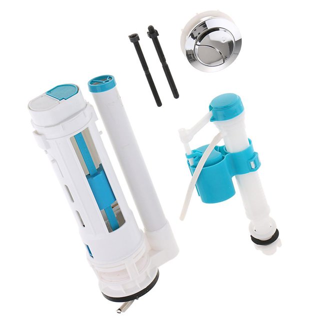 Hi,Fancy Trousse Complète de Réparation pour Réservoir de Toilette Valve de Remplissage Valve de Chasse Clapet F