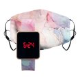 thumbnail image 1 of Montre temperature a del avec masque assorti, 1 of 7