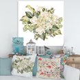 thumbnail image 1 of Designart Beau Bouquet Avec Hudrangea et Roses Art mural sur toile, 1 of 4