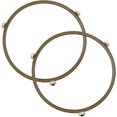 thumbnail image 1 of 2 Pack Microwave Turntable Ring, 7.5 Inch Rotating Ring Roller, Middle Glass Plate Tray Support Holder, Replacement Inner Ring - for 10.6"-12.4" Microwave Oven Glass Turntable Plate, 1 of 6