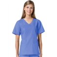 thumbnail image 1 of Liquidation Core par Maevn Haut d'Uniforme Sportif à Col en V Uni pour Femmes, 1 of 1