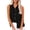 Black, variant on cfhntfmh Women's Sleeveless Button down Shirts Cotton Linen Collared Tops Button up Blouses Work Shirts Casual Summer Tshirt