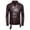 Coffee, variant on Babysbule Mens Winter Coats Clearance Motorcycle Slim Leather Jacket Men's Leather Jacket British Fashion Men's Leather Jacket