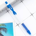thumbnail image 2 of 10 Pcs Stylo Rouleau Gel Rétractable en Ruban Sensibilisation au Cancer du Sein Stylo Ruban Pointe Stylos Cancer du Sein Stylos à Bille Gel en Plastique pour Femmes Cadeau 10 ml, 2 of 8