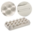 thumbnail image 3 of 18 Grid Kitchen Refrigerator Egg Glass Meal Prep Containers 3 Compartment Tight Vac Kitchen Storage Shelf Glass Storage Containers with Lids for Food Leftover Storage Containers with Lids, 3 of 3