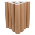 thumbnail image 1 of RENACLIPY 10Pcs Kraft Mailing Tubes Durable Cardboard Tubes for Shipping Posters Drawings and Documents Caps, 1 of 7
