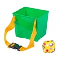 thumbnail image 1 of KLKCMS Seaux Poire Jeu de Lancer, Sacs de Sable à Lancer dans un Seau pour Enfants, Seaux Verts Intérieur Extérieur, 1 of 9