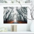 thumbnail image 1 of Mystic Road in Forest - Landscape Photography Canvas Print, 1 of 3