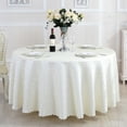 thumbnail image 2 of Nappe Ronde 70 Pouces - Coton Polyester, Résistante aux Plis/à la Décoloration, Réutilisable - Nappe Jacquard - 1 Pce Nappe Circulaire pour Salle à Manger, Mariage et Fête d'Anniversaire, 2 of 6