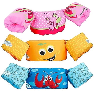 Safety Life Vest Children's Swim Puddle Jumper Arm Rings Vest Z
