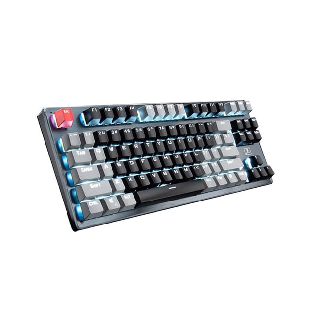 87 Keys Bluetooth Keyboard Three-Mode Mechanical Keyboard For Tablet Phone Computer
