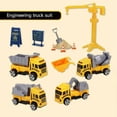 thumbnail image 4 of HLONK   9 Pieces  Children  Construction Engineering Site Vehicles Toy Set  12.48 x 8.97 x 1.56 Inches, 4 of 9