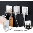 thumbnail image 3 of Holder for Shower Steel Self Adhesive, Bathroom Wall Hook for, 3 of 9