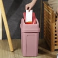 thumbnail image 4 of Kitchen Can Swing Top Garbage Buckets Covered Kitchen Living Room Can Flip Sundries To Store Buckets Recyclable Bags Kitchen Yard Bags Paper Kitchen Bags Scented Bags Small Can Reusable Liner Small, 4 of 7