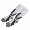 thumbnail image 3 of Unisex Compression Knee Leg Support Stretch Magic Compression Socks Performance Running Sports - 3 Sizes - 4 Colors, 3 of 6