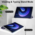 thumbnail image 4 of TBTIC Tablet Case for Xiaomi Mi Pad 6 6Pro Support Charging Auto Wake Up Cover Xiaomi Tablet Accessories Protective Shell Navy Blue MiPad 6 6Pro, 4 of 6