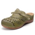 thumbnail image 4 of LSLJS Sandales Compensées Décontractées de Mode pour Femmes Dames Chaussures Pantoufles d'Extérieur, Pantoufles pour Femmes, 4 of 5