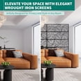 thumbnail image 2 of Bingirl Outdoor Privacy Screen: Decorative - Leaf Garden Screens for Privacy, 2 of 7