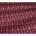 thumbnail image 5 of oneOone Viscose Jersey Fabric Stripe & Swirl Ikat Decor Fabric Printed BTY 60 Inch Wide, 5 of 5