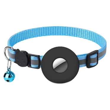TIMIFIS Cat Collars Cat Collar For Airtag Adjustabl Pet Collar For Apple AirTags Soft Nylon Cat Collars With Air Tag Sleeve For Puppy Cat Cat Collar Personalized - Fall