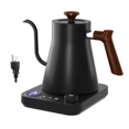thumbnail image 1 of 900ml Gooseneck Electric Kettle Smart Temperature Control Pot 1200W Rapid Heating Kettle 304 Stainless Steel Liner (US), 1 of 7