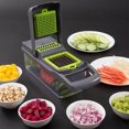 thumbnail image 2 of AMERTEER Fullstar Vegetable Chopper Food Chopper Dicer with 7 Blades, 2 of 6