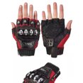 thumbnail image 4 of Madmotor Half-Finger, Steel Outdoor Knuckle L, Red Alloy Steel Motorcycle for Men Motorcycle Gloves, 4 of 9
